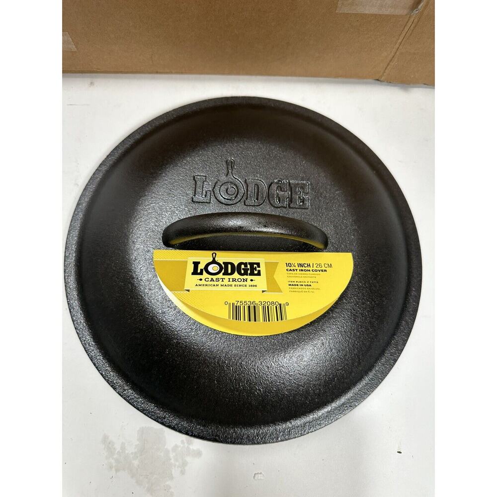 Lodge Cast Iron Cover Lid 10 1/4 Inch Made In USA L81C3 | F4713) Round Brand New
